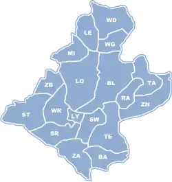 Plan gminy Łososina Dolna