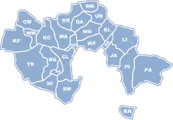 Plan gminy Chełmiec