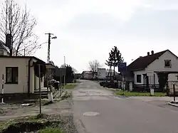 Widok od strony czeskiej (kwiecień 2011)