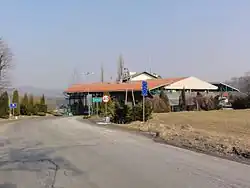 Widok od strony czeskiej (marzec 2011)