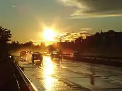 Droga krajowa nr 7 w Łomiankach