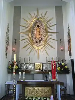 Wnętrze Sanktuarium