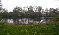 Staw w centrum Mnina