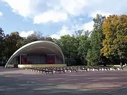 Muszla koncertowa w warszawskim parku Praskim