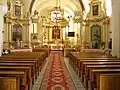 Wnętrze kościoła Zwiastowania NMP