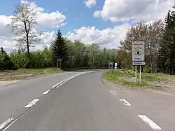 Droga wojewódzka nr 942 na Przełęczy Salmopolskiej