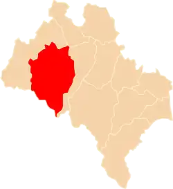 Położenie na mapie województwa