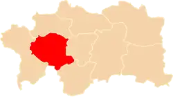 Położenie na mapie województwa