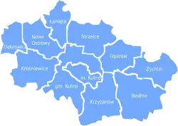 Plan powiatu kutnowskiego