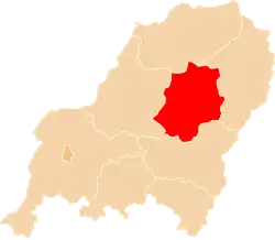 Położenie na mapie województwa