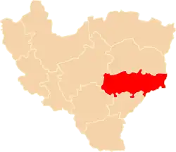 Położenie na mapie województwa