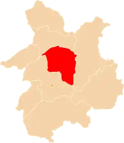 Położenie na mapie województwa