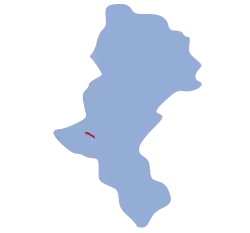 Mapa przebiegu linii kolejowej 173