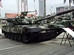 PT-91M „Pendekar” – wersja używana przez Siły Zbrojne Malezji