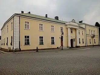 Widok od północy, ul. Ostrów Tumski