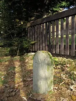 Słupek graniczny HV (Heeres Vermessung)