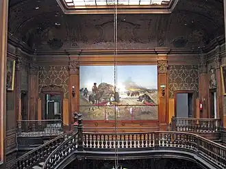 Hol główny z obrazem Popiela (stan przed 2008)