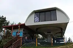 Budynek górnej stacji