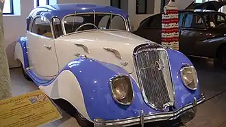 Panhard-Levassor Dynamic 140 z 1938 – elementy stylu opływowego