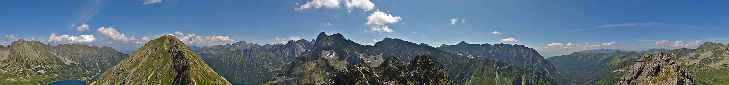 Panorama ze Szpiglasowego Wierchu