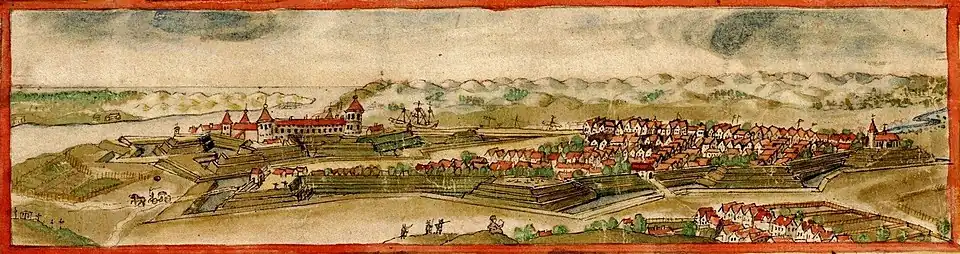 Widok z 1674