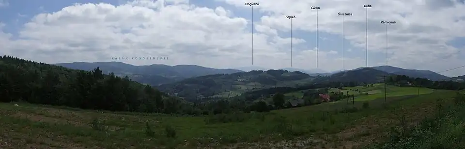 Panorama z Jastrząbki