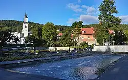 Park im. Mieczysława Dukieta, fontanna „Setka”