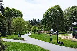 Widok ogólny na południe