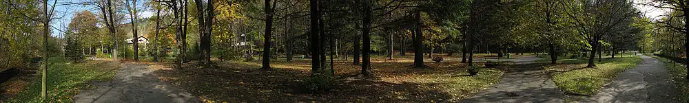 Park Słotwiński w Krynicy