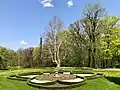 Widok na północną część parku.