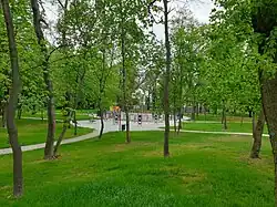 Park przy ulicy Browarnej w Poznaniu (2020)