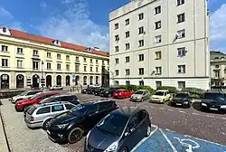 Miejsce, w którym znajdował się pałac Karasia (2019)