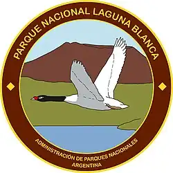Logotyp Park Narodowy Laguna Blanca