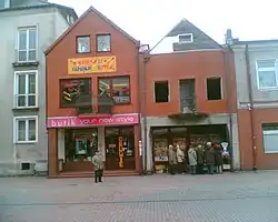 Budynki handlowo-usługowe w 2008 roku