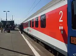 Wagon 161A w malaturze REGIOekspres