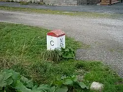 Znak graniczny nr IV/36 (wrzesień 2012)