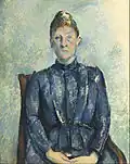 Paul Cézanne,  Portrait de Madame Cézanne (ok. 1890)