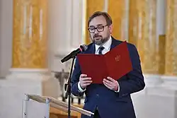 zastępca szefa Kancelarii Prezesa Rady Ministrów Paweł Szrot (PiS)