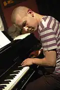 Pawel Kaczmarczyk w klubie jazzowym Tygmont w Warszawie - październik 2008 r.