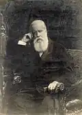 Pedro II, cesarz brazylijski, fot. „Walery”, 1887
