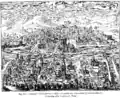Panorama Paryża w 1607 r.