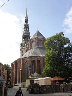 Kościół św. Piotra w Rydze, stolicy Łotwy