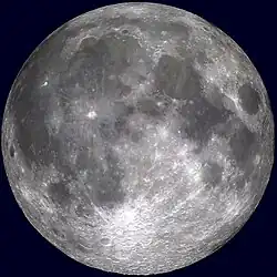 Widoczna strona Księżyca