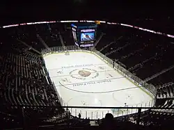 Wnętrze obiektu przed meczem drużyny Atlanta Trashers