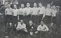 Piłkarze Hakoahu Bielsko w 1923 roku