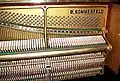 Wnętrze pianina Sommerfeld