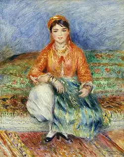 Auguste Renoir, Algierska dziewczyna, 1881, Museum of Fine Arts w Bostonie (nr kat. 503)
