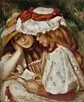 Auguste Renoir, Czytające dziewczynki, 1890–1891