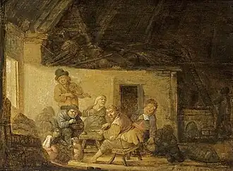 Wnętrze stodoły, 1637, prywatna kolekcja