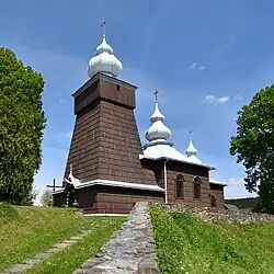 Piorunka, kościół filialnyw dawnej cerkwi